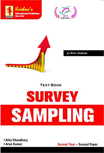 Krishna's TB Survey Sampling 2.2 | 7th Edition | Code - 694 | 200 +Pages (Statistics Book 3) (English Edition)