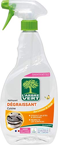 L'Arbre Vert – Spray de cocina desengrasante – 740 ml – Lote de 2 (modelo aleatorio) L'Arbre Vert – Spray de cocina desengrasante – 740 ml – Lote de 2 (modelo aleatorio)