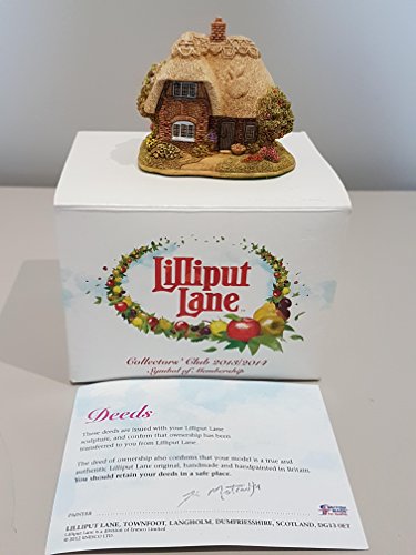Lilliput Lane - An Apple A Day Cottage, Made In England