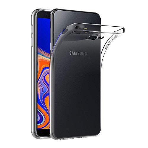 MaiJin Funda para Samsung Galaxy J4 Plus (6 Pulgadas) Resistente a arañazos TPU Cubierta de Delgada Capa de Silicona en la Parte Posterior