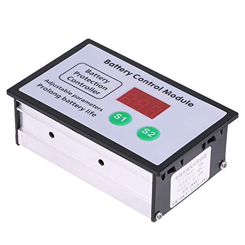 Módulo de desconexión de bajo voltaje de batería, corte de bajo voltaje de batería con pantalla LCD en el controlador de protección de batería y prolongación de la vida útil de la batería