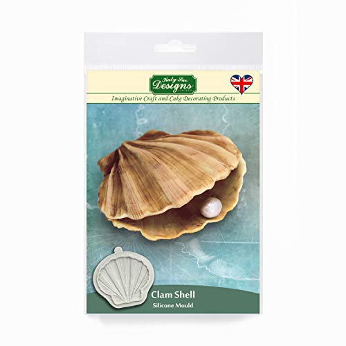 Molde de concha de almeja para decorar pasteles, manualidades, magdalenas, azúcar, galletas, dulces, tarjetas y arcilla, apto para alimentos, hecho en el Reino Unido Molde de concha de almeja para decorar pasteles, manualidades, magdalenas, azúcar, galletas, dulces, tarjetas y arcilla, apto para alimentos, hecho en el Reino Unido