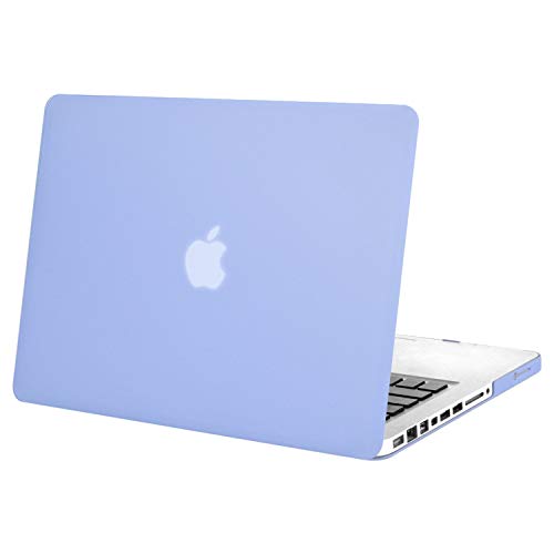 MOSISO Funda Dura Compatible con MacBook Pro 13 Pulgadas con CD-ROM A1278 (Versión 2012/2011/2010/2009/2008), Ultra Delgado Carcasa Rígida Protector de Plástico Cubierta, Serenidad Azul