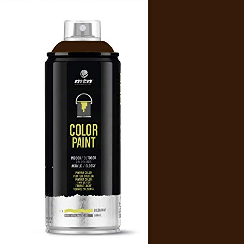 MTN PRO Color Paint – RAL-8016 - Pintura en aerosol marrón caoba – 400 ml