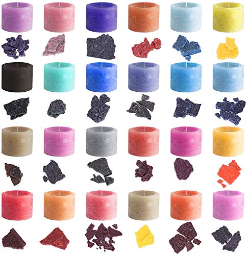 N\C Tintes para Velas 10 Colores x 5 g, tintes de Cera para Velas para Bricolaje, fabricación de Velas, tintes para Velas para parafina, Cera de Soja, Set 10 Colores Diferentes al Azar