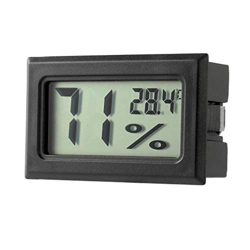 Ndier Mini LCD Termómetro Higrómetro Humedad Temperatura Metro Interior Productos de Hogar