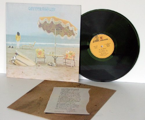NEIL YOUNG on the beach Umbrella printed on inside on sleeve.Top copy. First french pressing.. 1974.