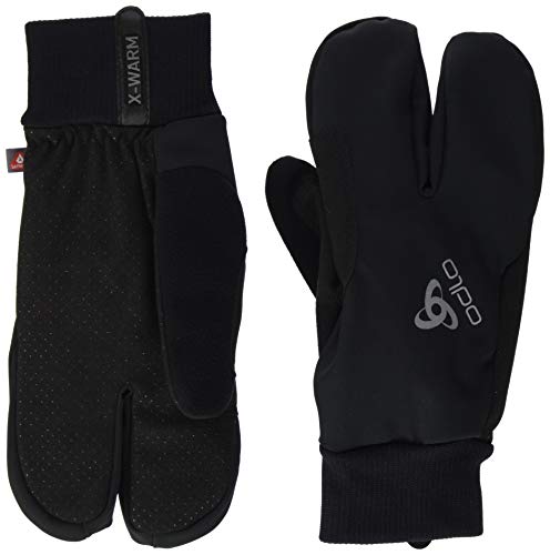 Odlo Gloves Element X-Warm - Guantes (Talla M), Color Negro