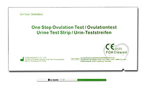 One Step - 15 Pruebas de Ovulación 20 mIU/ml - Nuevo Formato Económico de 2,5 mm.