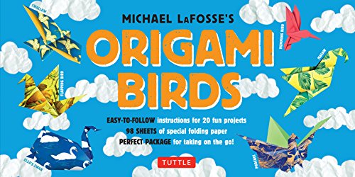 Origami Birds Kit: Make Colorful Origami Birds with This Easy Origami Kit: Includes 2 Origami Books, 20 Projects & 98 High-Quality Origami Papers
