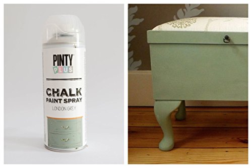 Pintura a la tiza en aerosol, con base al agua, varios colores, 400 ml , LONDON GREY, 400 ml Pintura a la tiza en aerosol, con base al agua, varios colores, 400 ml , LONDON GREY, 400 ml