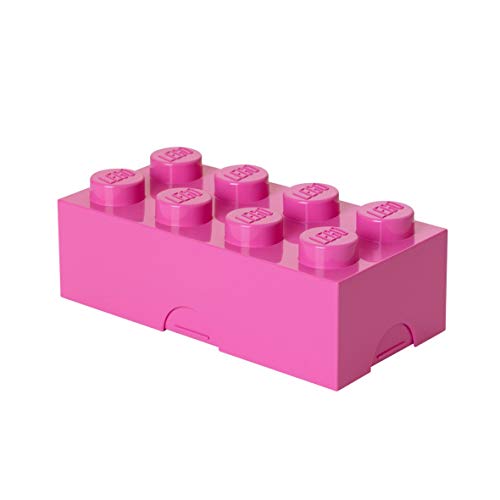 Plus Team PT40239 - Fiambrera en forma de pieza de Lego, color rosa [importado de Alemania]