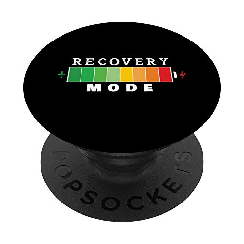 Recovery Mode On Get Well Soon Post Surgery Recovering Gift PopSockets PopGrip: Agarre intercambiable para Teléfonos y Tabletas