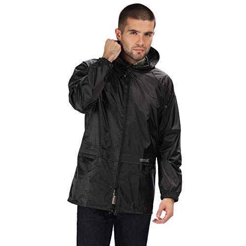 Regatta Stormbreak - Chaqueta para hombre, tamaño XXXL, color negro Regatta Stormbreak - Chaqueta para hombre, tamaño XXXL, color negro