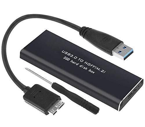 RGBS adaptador USB 3.0 A SATA M.2 NGFF SSD caja externa SATA III caso 2280 2260 2242 2230 B + M clave NGFF SATA3, Caddy, UASP 5 Gbps para WIN10/8/7/Vista/XP/Linux/Mac OS