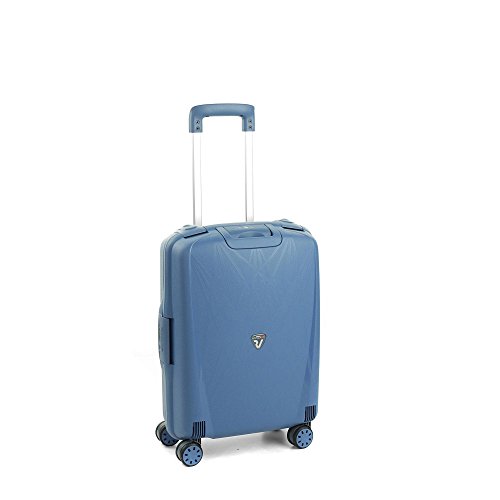 Roncato Light Maleta Cabina avión Azul, Medida: 55 x 40 x 20 cm, Capacidad: 41 l, Pesas: 2.90 kg, Maleta Cabina avión ryanair