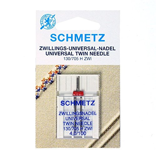 Schmetz Agujas para máquina de coser enhebrador – Twin (10 tamaños elección de) – Comprar 2 Obtener 1 gratis. + Free, 4.0/100 (3 Packets For The Price Of 2)