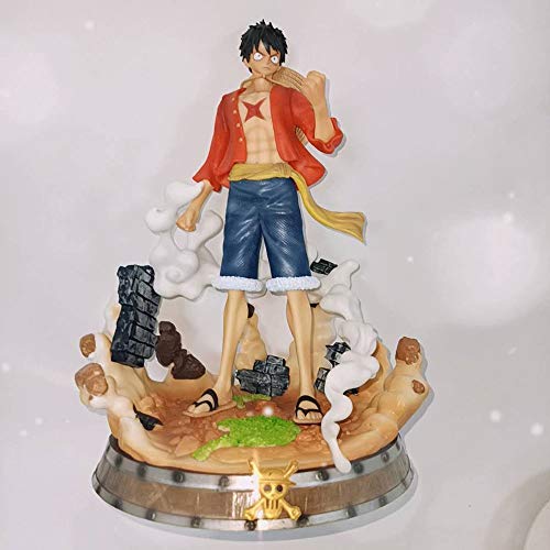 SDFDSSR One Piece Anime Moll DXF Vol.14 Copper Calidad Edición Escultura Estatua Estatua Paisaje Decoración Figura Decoración Modelo Figura Mano 9cm de Altura