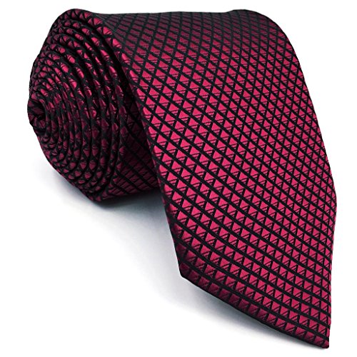 shlax&wing S&W Herren Krawatte Beach Tie Burgundy Color Sólidos Dünne 6cm y Einstecktücher shlax&wing S&W Herren Krawatte Beach Tie Burgundy Color Sólidos Dünne 6cm y Einstecktücher