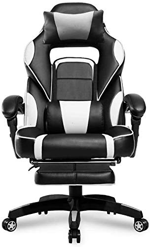 Silla de Oficina Giratoria Alta trasero de la silla del ordenador, de la PU Silla Esports reposabrazos ajustable reposacabezas Taburete Silla de oficina, cómodo y sencillo silla de la computadora Silla de Oficina Giratoria Alta trasero de la silla del ordenador, de la PU Silla Esports reposabrazos ajustable reposacabezas Taburete Silla de oficina, cómodo y sencillo silla de la computadora