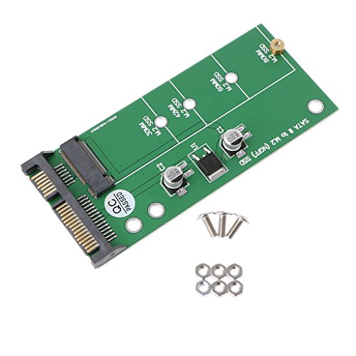 siwetg NGFF M.2 SSD a 2.5 "SATA 3 tarjeta adaptador para 30/42/60/80mm M.2 SSD disco duro NGFF a SATA verde tablero