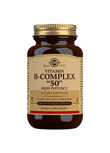 Solgar Fórmula Vitamina B-Complex"50" - 100 Cápsulas vegetales