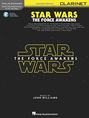 Star Wars: The Force Awakens - Clarinet (Instrumental Play Along)