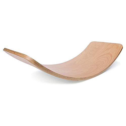 Tabla de equilibrio de madera, tabla oscilante, juguetes preescolares, tabla de equilibrio de madera que no se desvanece, tabla de yoga, cuidadosamente hecha a mano para niños pequeños, adolescentes Tabla de equilibrio de madera, tabla oscilante, juguetes preescolares, tabla de equilibrio de madera que no se desvanece, tabla de yoga, cuidadosamente hecha a mano para niños pequeños, adolescentes