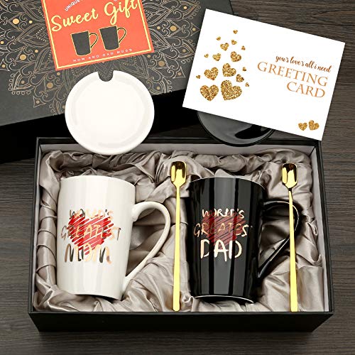 Tazas para mamá y papá-Regalos de embarazo para nuevas mamás-Parejas de cerámica Tazas de café para nuevas mamás Nuevo papá-Los mejores regalos para el día del padre y el día de la madre Tazas para mamá y papá-Regalos de embarazo para nuevas mamás-Parejas de cerámica Tazas de café para nuevas mamás Nuevo papá-Los mejores regalos para el día del padre y el día de la madre