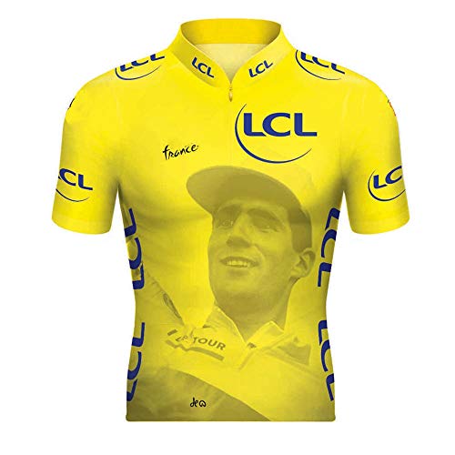 Tour De Francia Ciclismo Maillot Amarillo 100 Aniversario Ropa De Ciclismo Ciclismo MTB Camiseta Zzzb (Color : Cycling Jersey, Size : M)