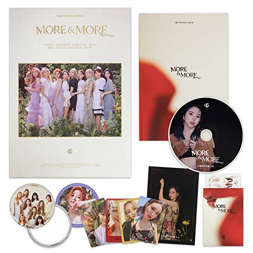 TWICE 9th Mini Album - MORE & MORE [ B Ver. ] CD + Photobook + Postcard + Coaster Card + Photocard / K-pop Sealed