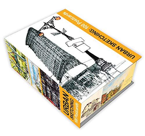 Urban Sketching. 100 Postcards: 100 Beautiful Location Sketches from Around the World