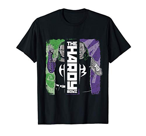 USBS WWE Hardy Boyz Splash 01 Black Camiseta