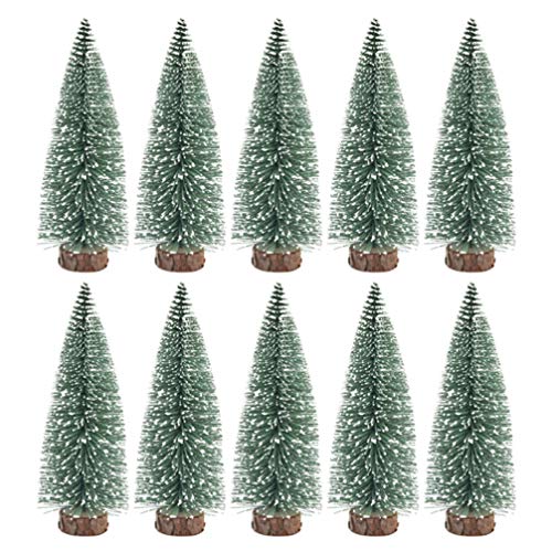 Vosarea - Lote de 10 adornos para árbol de Navidad (15 cm)