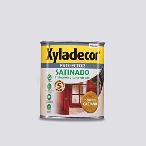 Xyladecor Protector para madera Satinado Castaño 750 ml