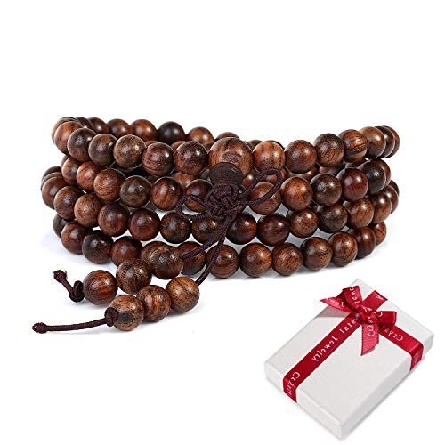 108 Cuentas de madera Cuentas de oración Budismo Pulsera de 6 mm para la meditación de yoga Oración,Marrón Elástico Budista Buda tibetano Mala Cadena Pulseras Collar para mujeres Regalo de hombre 108 Cuentas de madera Cuentas de oración Budismo Pulsera de 6 mm para la meditación de yoga Oración,Marrón Elástico Budista Buda tibetano Mala Cadena Pulseras Collar para mujeres Regalo de hombre
