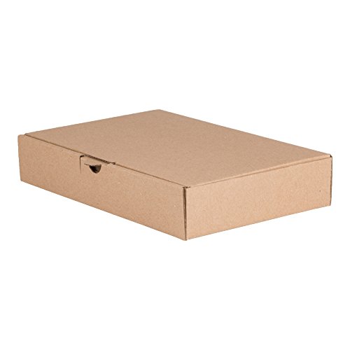 200 MAXI CAJA DE ENVÍO 240 x 160 x 45mm DIN A5, embalaje ENVÍO Caja de cartón ondulado cartón Caja de cartón de Carta