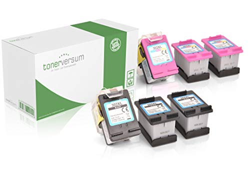 6 Tonerversum Cartuchos de Tinta Compatible con HP 302XL 302 XL Color Negro para Envy 4520 4525 DeskJet 3630 3636 2130 1110 3631 OfficeJet 3830 3831 3835 4655 5230 5220 6 Tonerversum Cartuchos de Tinta Compatible con HP 302XL 302 XL Color Negro para Envy 4520 4525 DeskJet 3630 3636 2130 1110 3631 OfficeJet 3830 3831 3835 4655 5230 5220