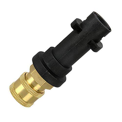 Adaptador de pistola para lavadora a presión con conexión hembra de conexión rápida de 1/4'' Compatible con lavadoras de alta presión Karcher / Kärcher K Series K2, K3, K4, K5, K6, K7