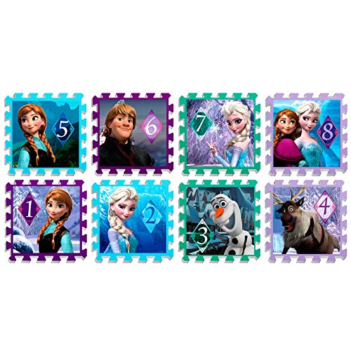 Alfombra Puzzle Frozen Disney Goma EVA