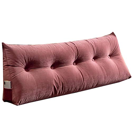 Almohada Larga Apoyo For La Espalda, Cabecera Cojín/Almohada, Cuña De Respaldo, Almohada De Lectura, Sofá Colchón, Muebles, Fácil De Limpiar, 8 Colores (Color : G, Size : 120×20×50cm)