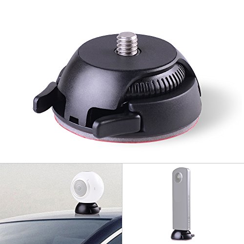 Andoer Soporte a bloqueo rápido hebilla + plana y curvada Base de cinta adhesiva para cámara Samsung Gear 360 para Ricoh Theta S/SC/M15 & Sports de acción barrido W/Agujero de tornillo 1/4 " Andoer Soporte a bloqueo rápido hebilla + plana y curvada Base de cinta adhesiva para cámara Samsung Gear 360 para Ricoh Theta S/SC/M15 & Sports de acción barrido W/Agujero de tornillo 1/4 "