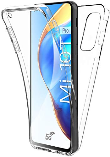 AURSTORE - Carcasa para Xiaomi Mi 10T 5G, Mi 10T Pro 5G(6.67 pulgadas), protección integral delantera + trasera de rígida, funda táctil, protección 360 grados – antigolpes AURSTORE - Carcasa para Xiaomi Mi 10T 5G, Mi 10T Pro 5G(6.67 pulgadas), protección integral delantera + trasera de rígida, funda táctil, protección 360 grados – antigolpes