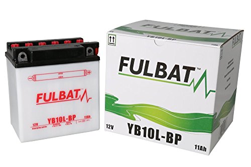 Batería FULBAT YB10L-BP 12V 11Ah 165A Largo: 135 x Ancho: 90 x Alto 145 (mm)