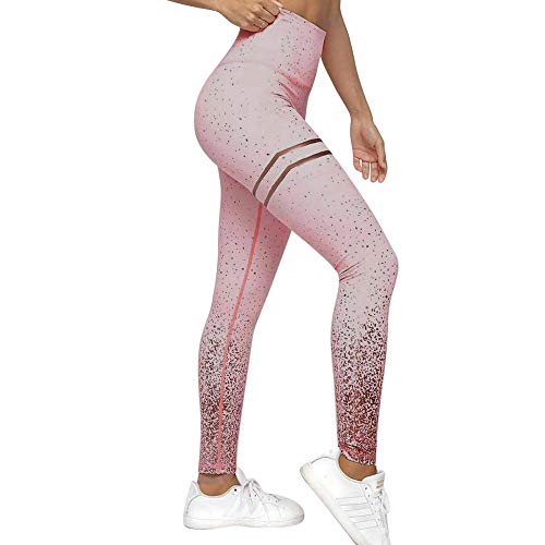 bayrick TIK Tok Mismo Estilo,Pantalones de Yoga de Cintura Alta de Camuflaje Medias sin Costuras de Gimnasio-B_L