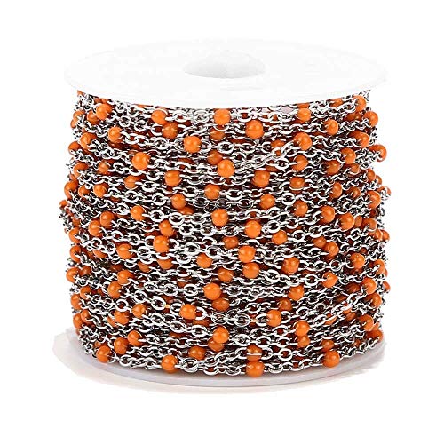 BOSAIYA Ancho de 2 mm 2 M Esmalte de Acero Inoxidable Azul/Negro/Blanco/Rojo/Rosado Cadenas de Cable de Enlace para Bricolaje Collar Joyería Haciendo hallazgos TL0301 (Color : F) BOSAIYA Ancho de 2 mm 2 M Esmalte de Acero Inoxidable Azul/Negro/Blanco/Rojo/Rosado Cadenas de Cable de Enlace para Bricolaje Collar Joyería Haciendo hallazgos TL0301 (Color : F)