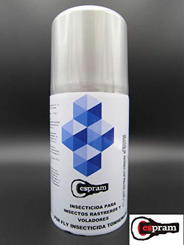 CESPRAM-Insecticida sin olor,amplio espectro,efecto volteo.Eficaz contra arañas,moscas, mosquitos, cucarachas, chinches, PRS FLY MATIC. Spray 335 cc.