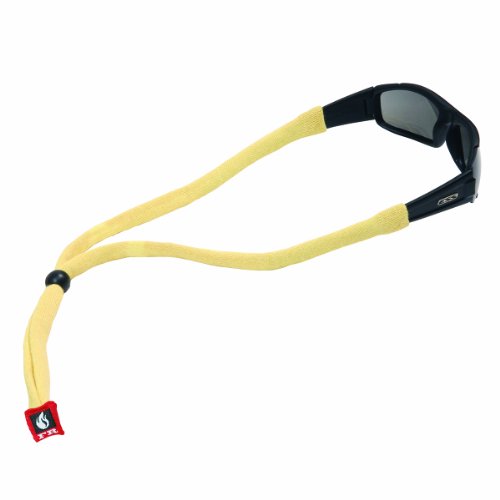 Chums seguridad 12214 – resistente al fuego Kevlar fr seguridad para las gafas, Natural (Pack de 6)
