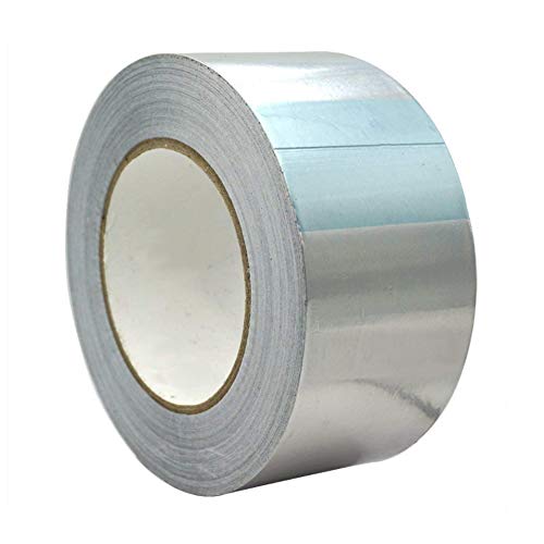 Cinta adhesiva de aluminio, adhesiva Cinta de aluminio protección resistente al calor, Cinta adhesiva de aluminio resistente al agua Cinta adhesiva de aluminio Aluband para sellar o aislar 60mm*50m