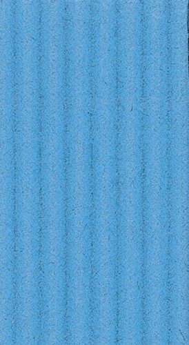 Clairefontaine Rollo de cartón Corrugado de 300 g, Azul Gasolina, 0.70 x 0.50 m